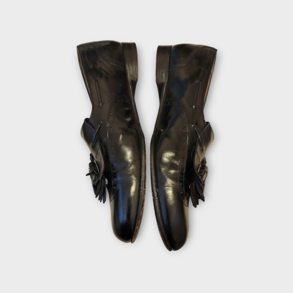 Salvatore Ferragamo Black Patent Leather Loafers main image 4